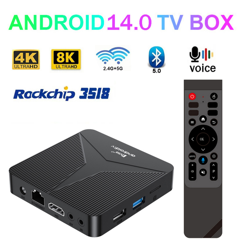 Radxa Rock 5B 16Gb - TV-Box Android 14 Ultra HD 8GB