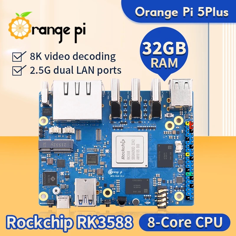 Orange Pi 5 Plus 4 8 16 32GB R – Orange Pi 5 Plus 16Gb Bewertung und Preis